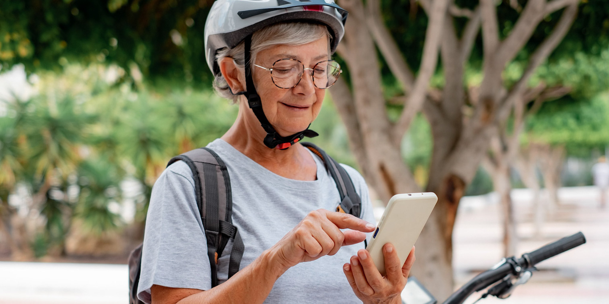 cyclist-senior-woman